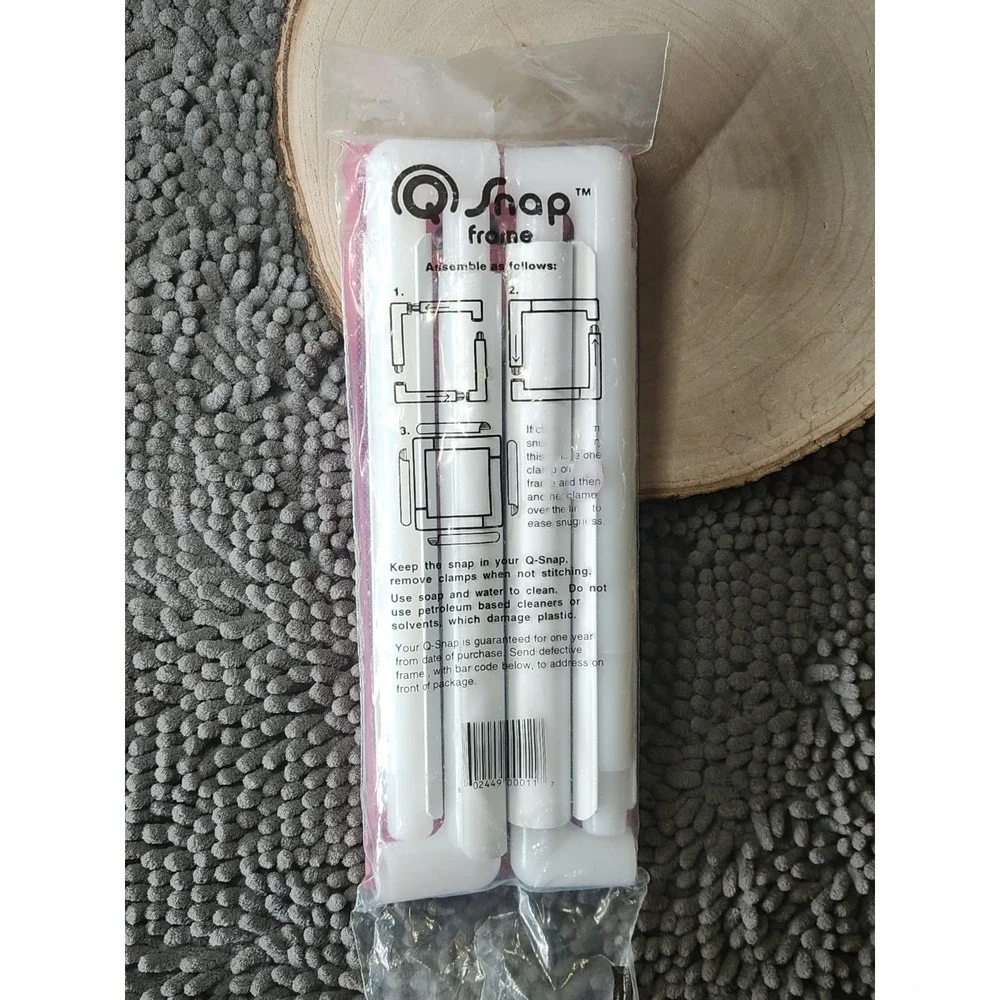 Q Snap 11 x 11 Square Frame For Counted Cross Stitch and Embroidery Made USA New